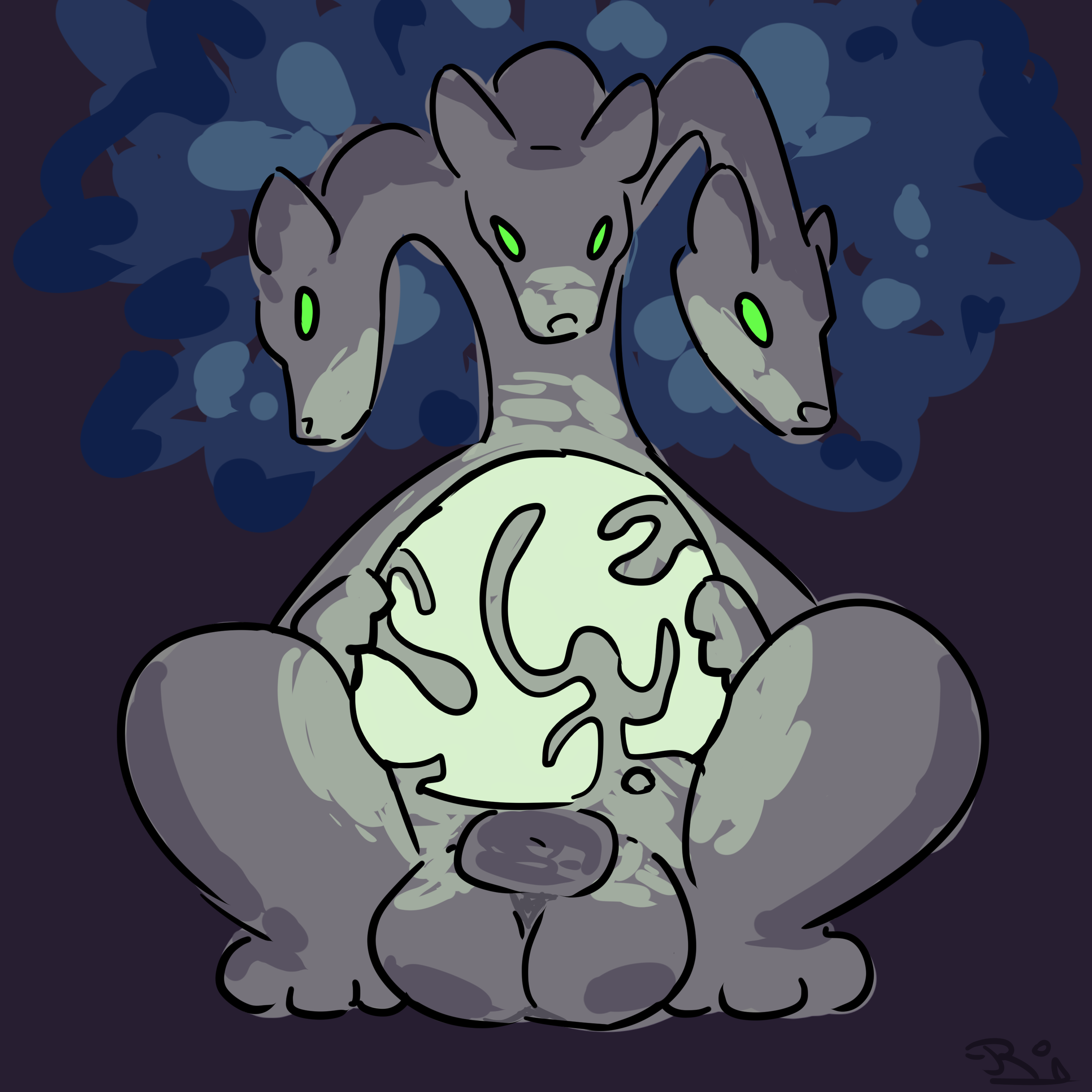 Lounging Lampdog by ErinTheBat